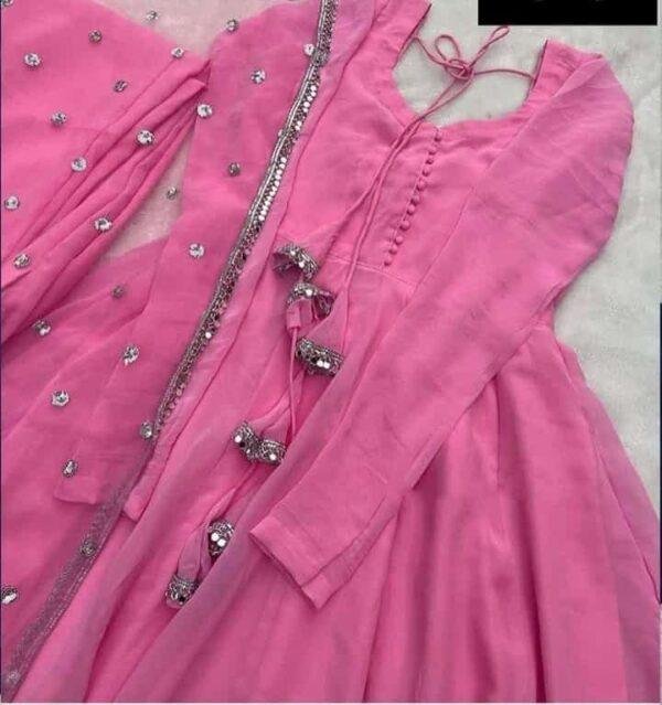 Punjabi Maxi (Stitched 3 Pcs)
