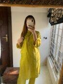 Olive Article block printed lawn 2pc