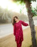 Petal Embroidered 2Pcs