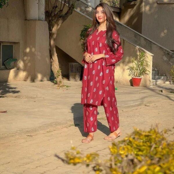 Saleha Block Print 2Pcs - Image 7