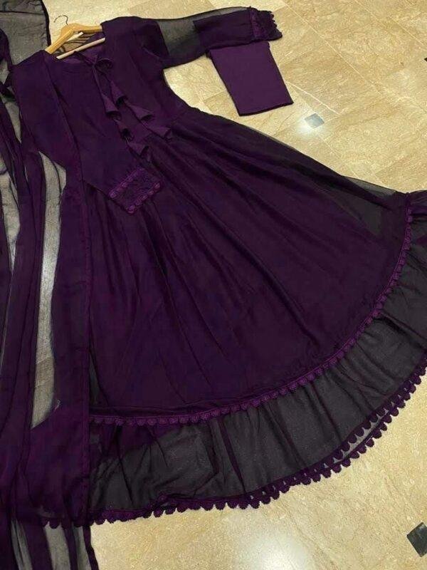Shafoon Maxi (Stitched 3 Pcs) - Image 5