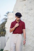 Basic Polo - Maroon